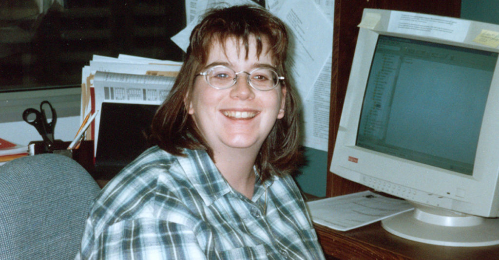 Lynn in her early days at the CIA (1990's)
